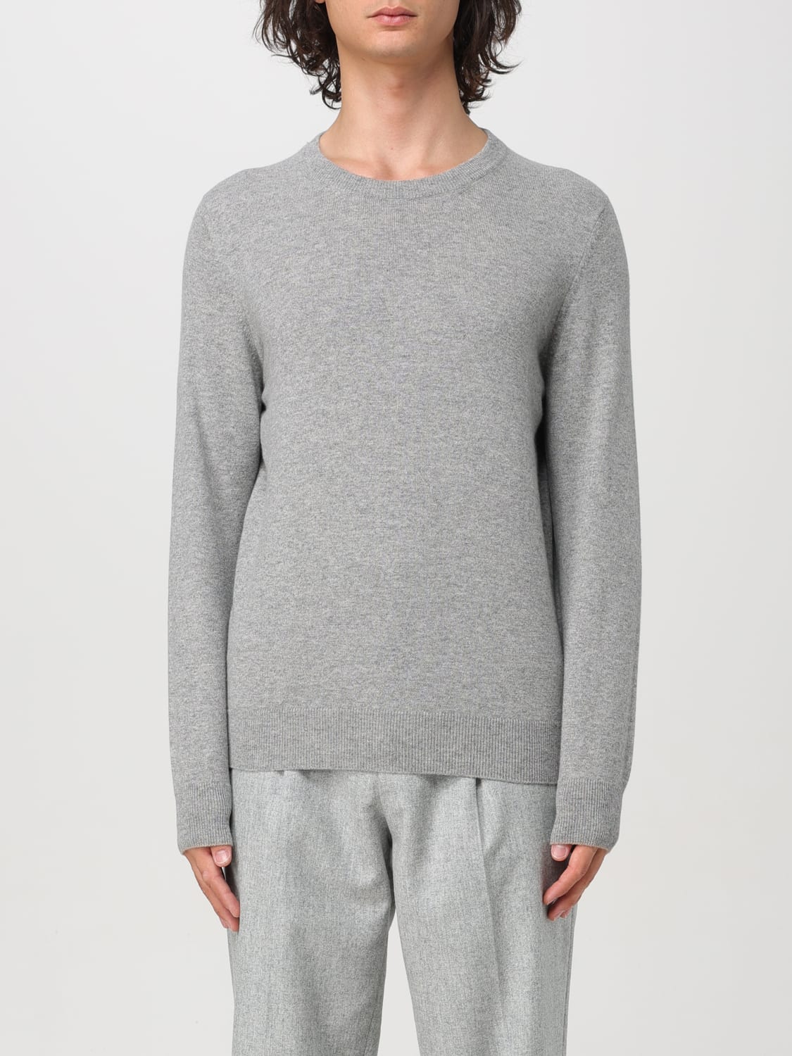 BRUNELLO CUCINELLI SWEATER: Sweater men Brunello Cucinelli, Grey - Img 1