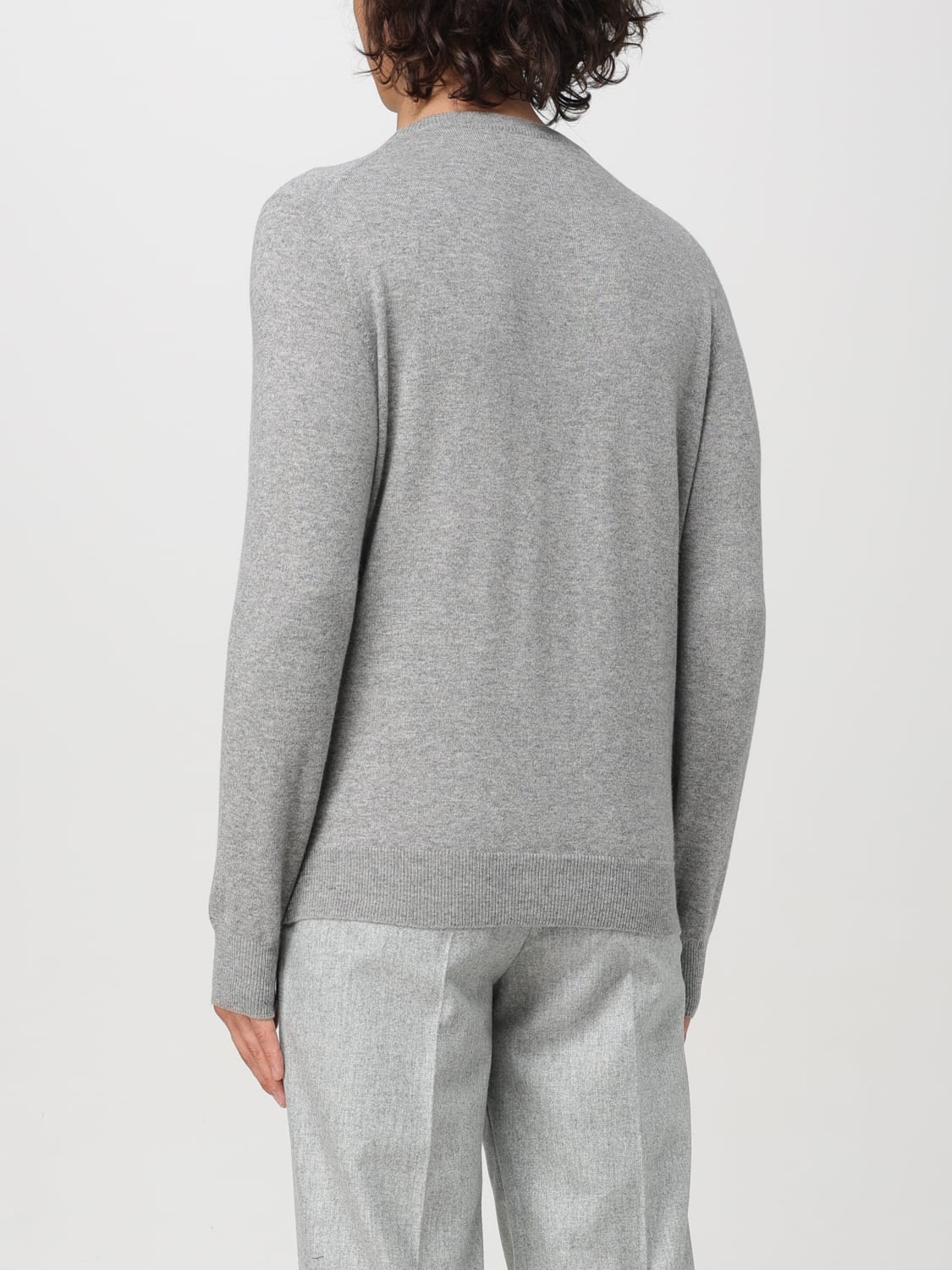 BRUNELLO CUCINELLI SWEATER: Sweater men Brunello Cucinelli, Grey - Img 3