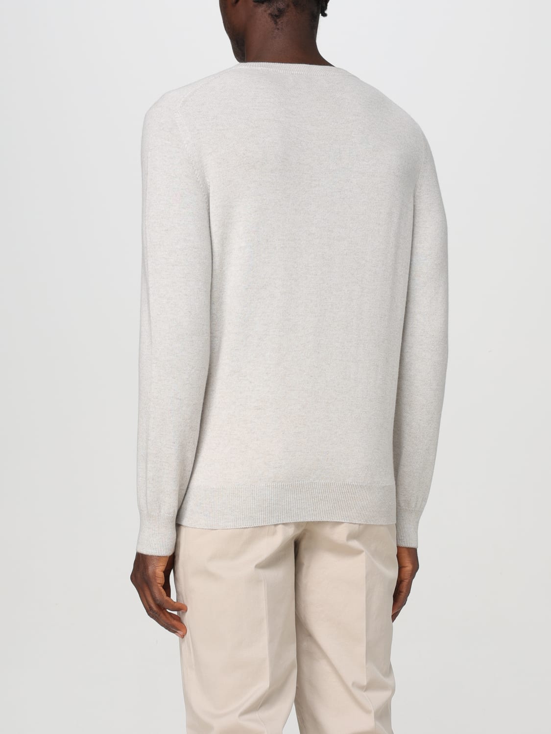 BRUNELLO CUCINELLI SWEATER: Sweater men Brunello Cucinelli, Pearl - Img 2