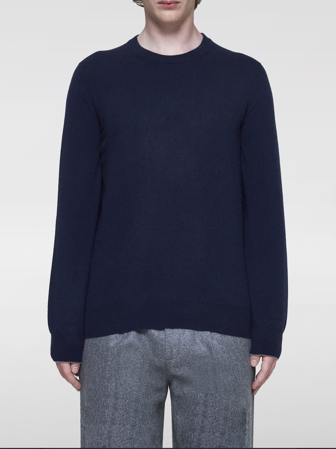 BRUNELLO CUCINELLI SWEATER: Sweater men Brunello Cucinelli, Navy - Img 1