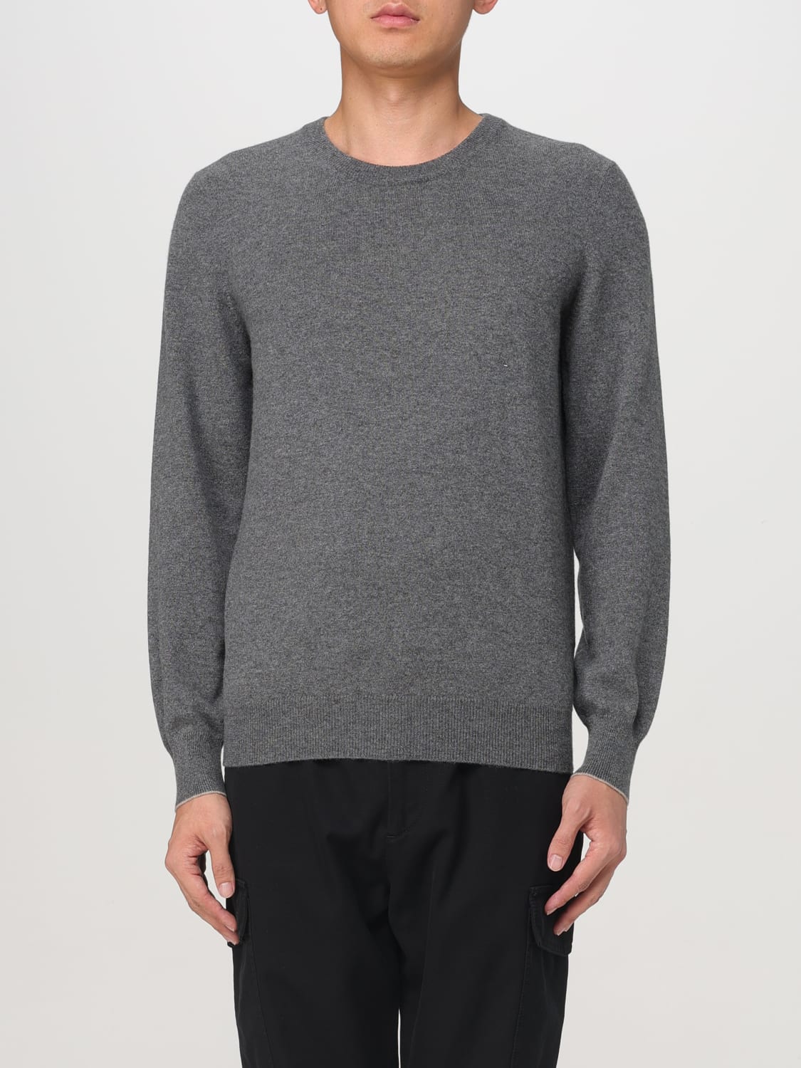 BRUNELLO CUCINELLI SWEATER: Sweater men Brunello Cucinelli, Blue 1 - Img 1