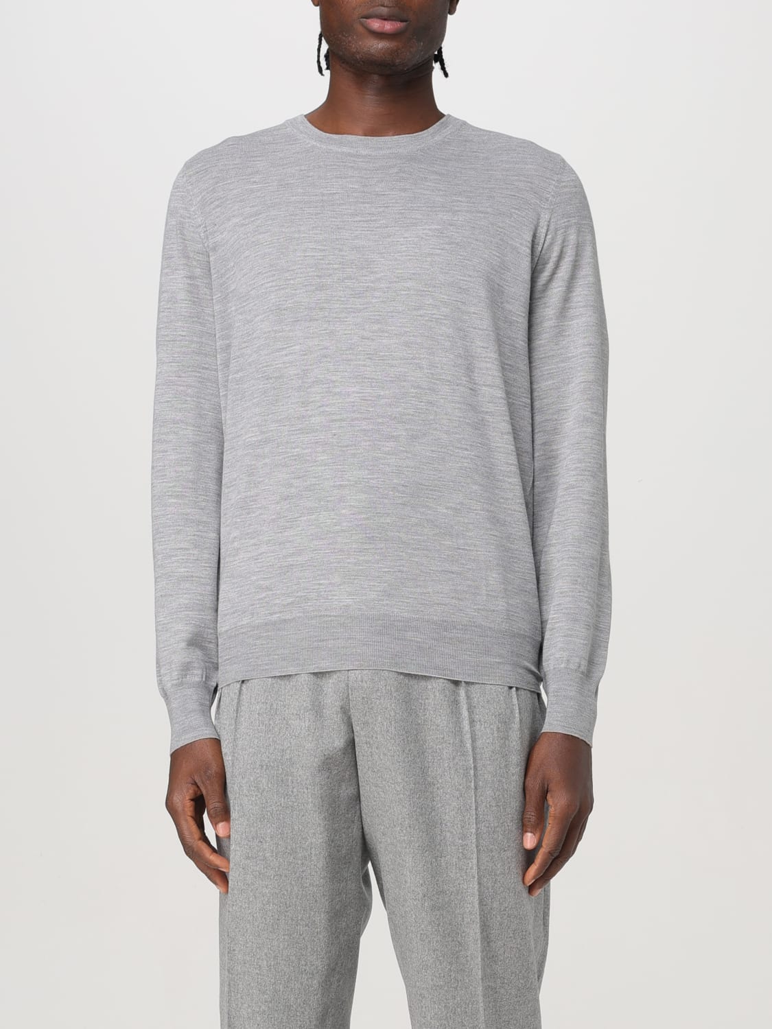 BRUNELLO CUCINELLI SWEATER: Sweater men Brunello Cucinelli, Grey - Img 1