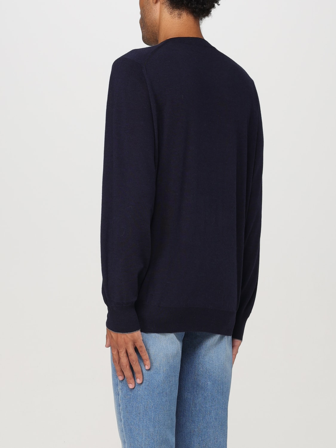 BRUNELLO CUCINELLI SWEATER: Sweater men Brunello Cucinelli, Navy - Img 3