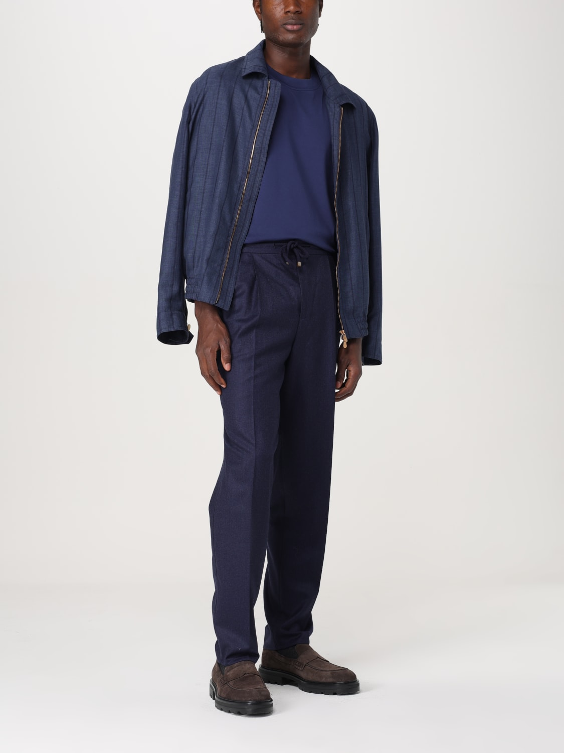 BRUNELLO CUCINELLI PANTS: Pants men Brunello Cucinelli, Blue - Img 2