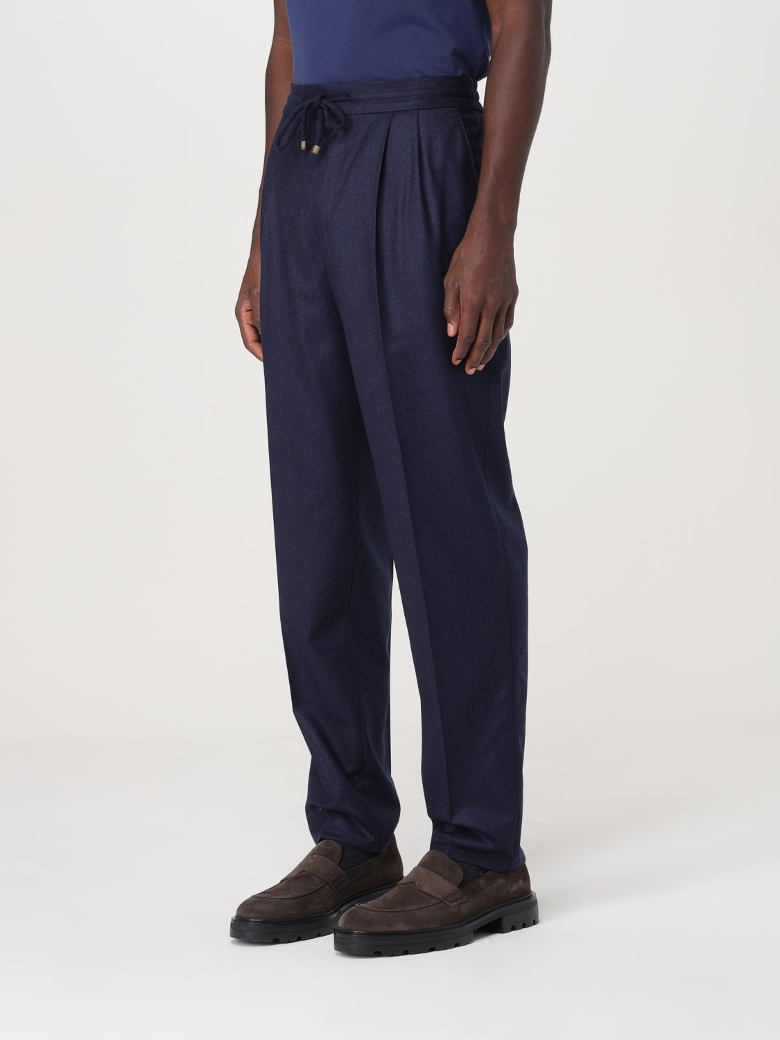 BRUNELLO CUCINELLI PANTS: Pants men Brunello Cucinelli, Blue - Img 4