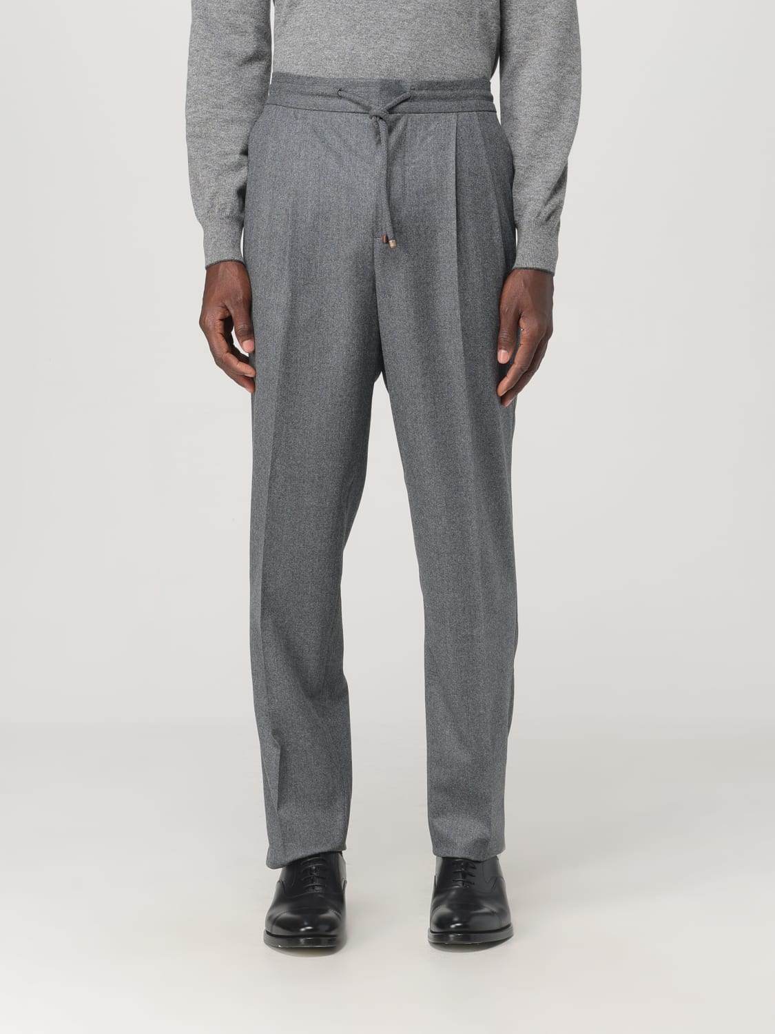 BRUNELLO CUCINELLI HOSE: Hose herren Brunello Cucinelli, Charcoal - Img 1