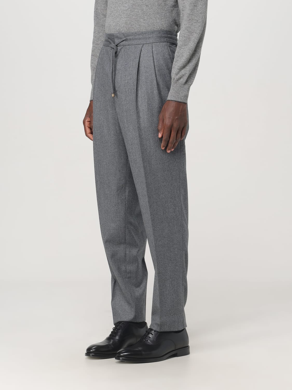 BRUNELLO CUCINELLI HOSE: Hose herren Brunello Cucinelli, Charcoal - Img 4