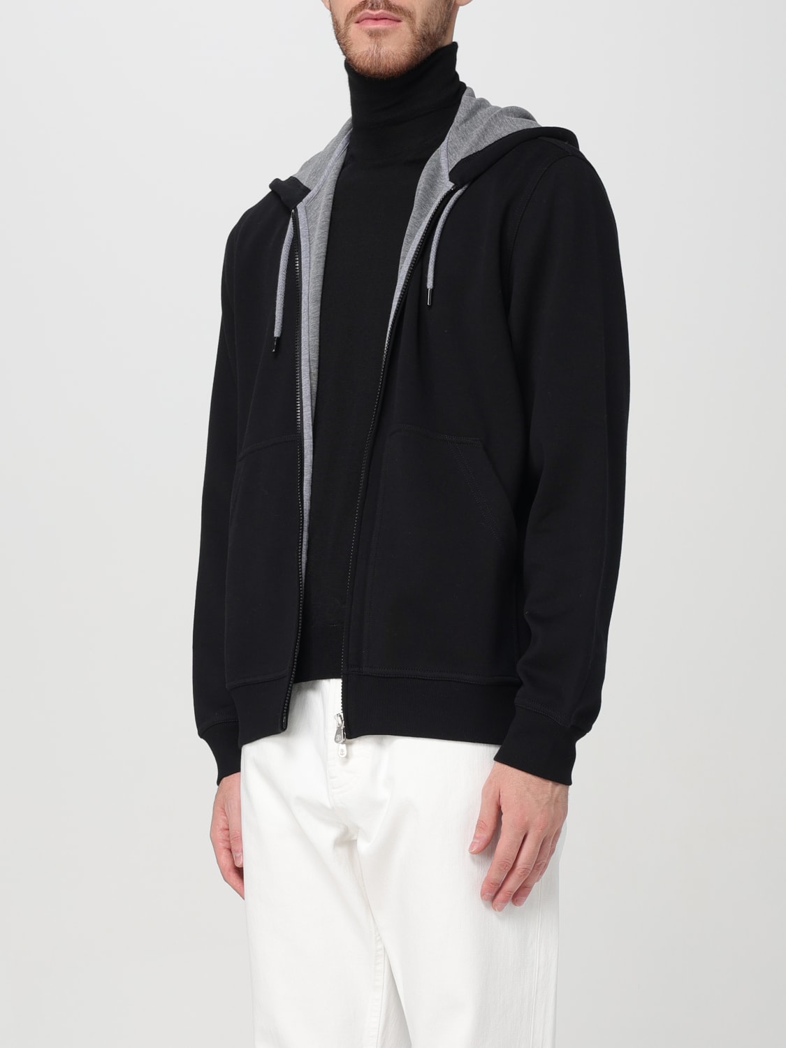 BRUNELLO CUCINELLI SWEATSHIRT: Sweatshirt men Brunello Cucinelli, Black - Img 4