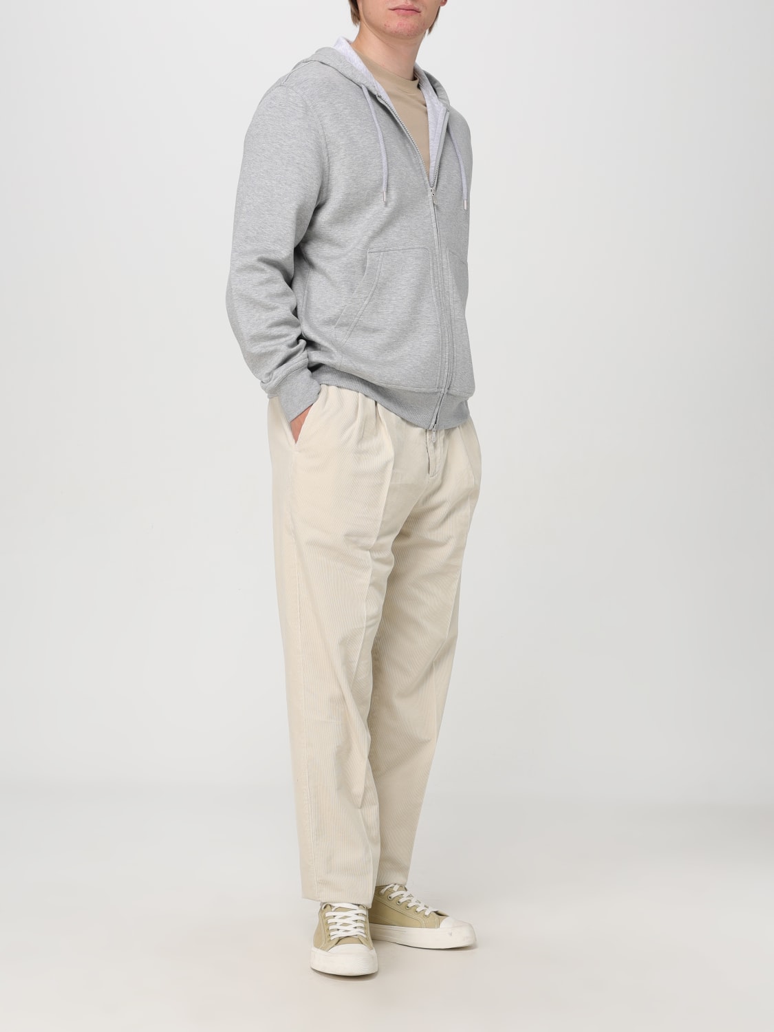 BRUNELLO CUCINELLI SWEATSHIRT: Sweatshirt men Brunello Cucinelli, Grey - Img 2