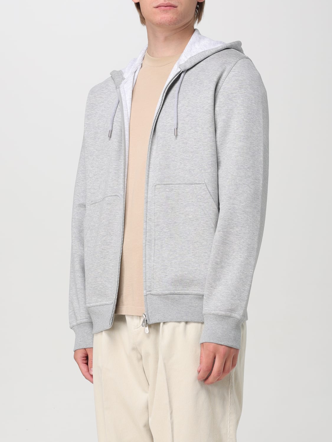 BRUNELLO CUCINELLI SWEATSHIRT: Sweatshirt men Brunello Cucinelli, Grey - Img 4