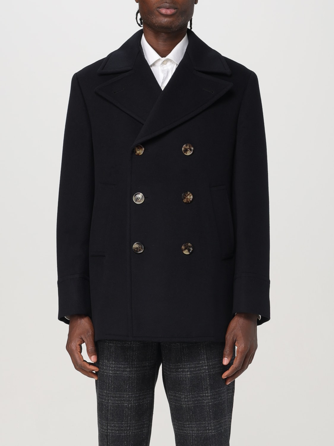 BRUNELLO CUCINELLI COAT: Coat men Brunello Cucinelli, Black - Img 1