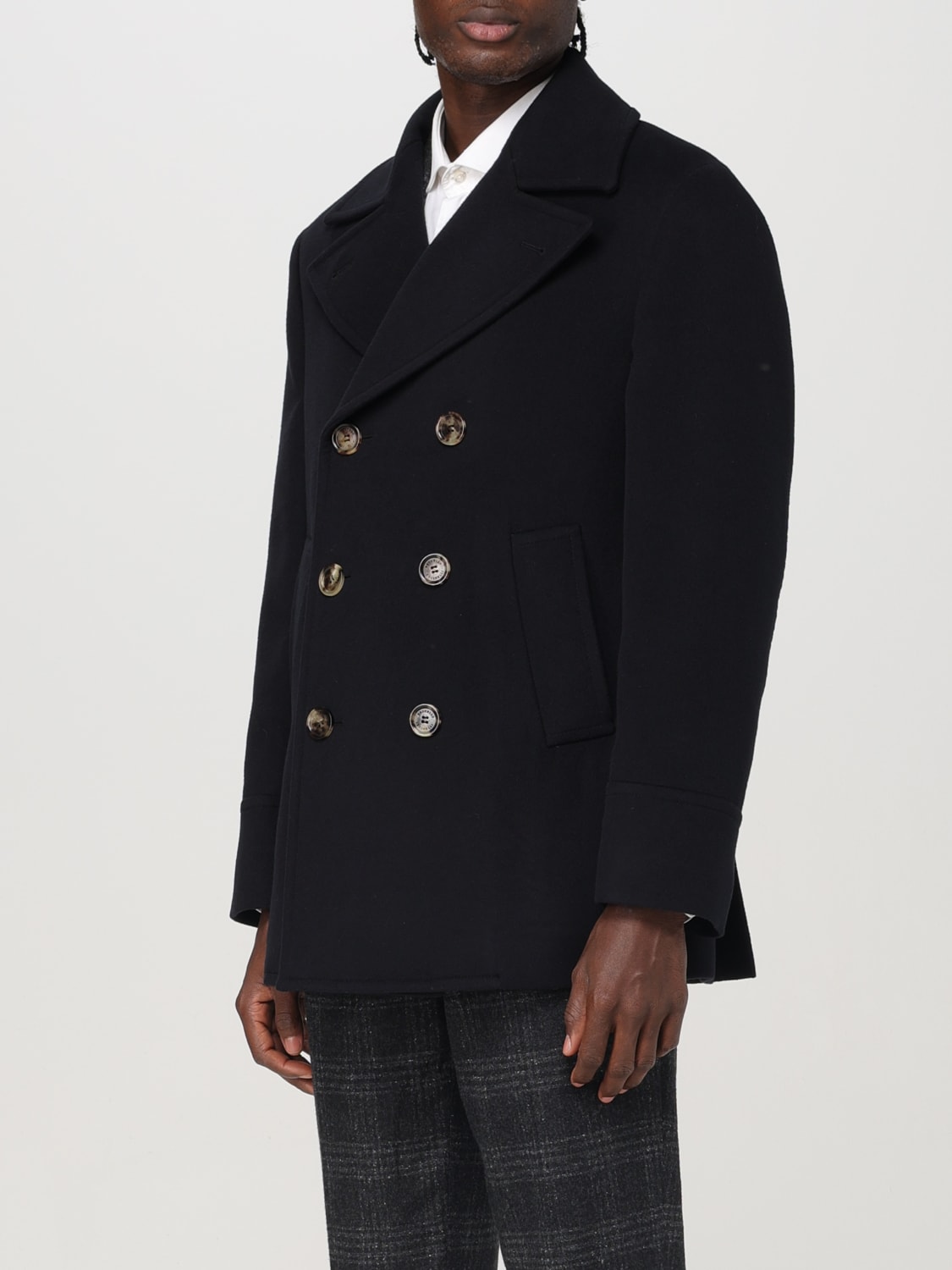 BRUNELLO CUCINELLI MANTEAU: Manteau homme Brunello Cucinelli, Noir - Img 4