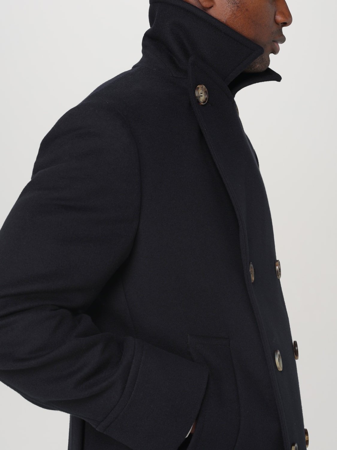 BRUNELLO CUCINELLI MANTEAU: Manteau homme Brunello Cucinelli, Noir - Img 5