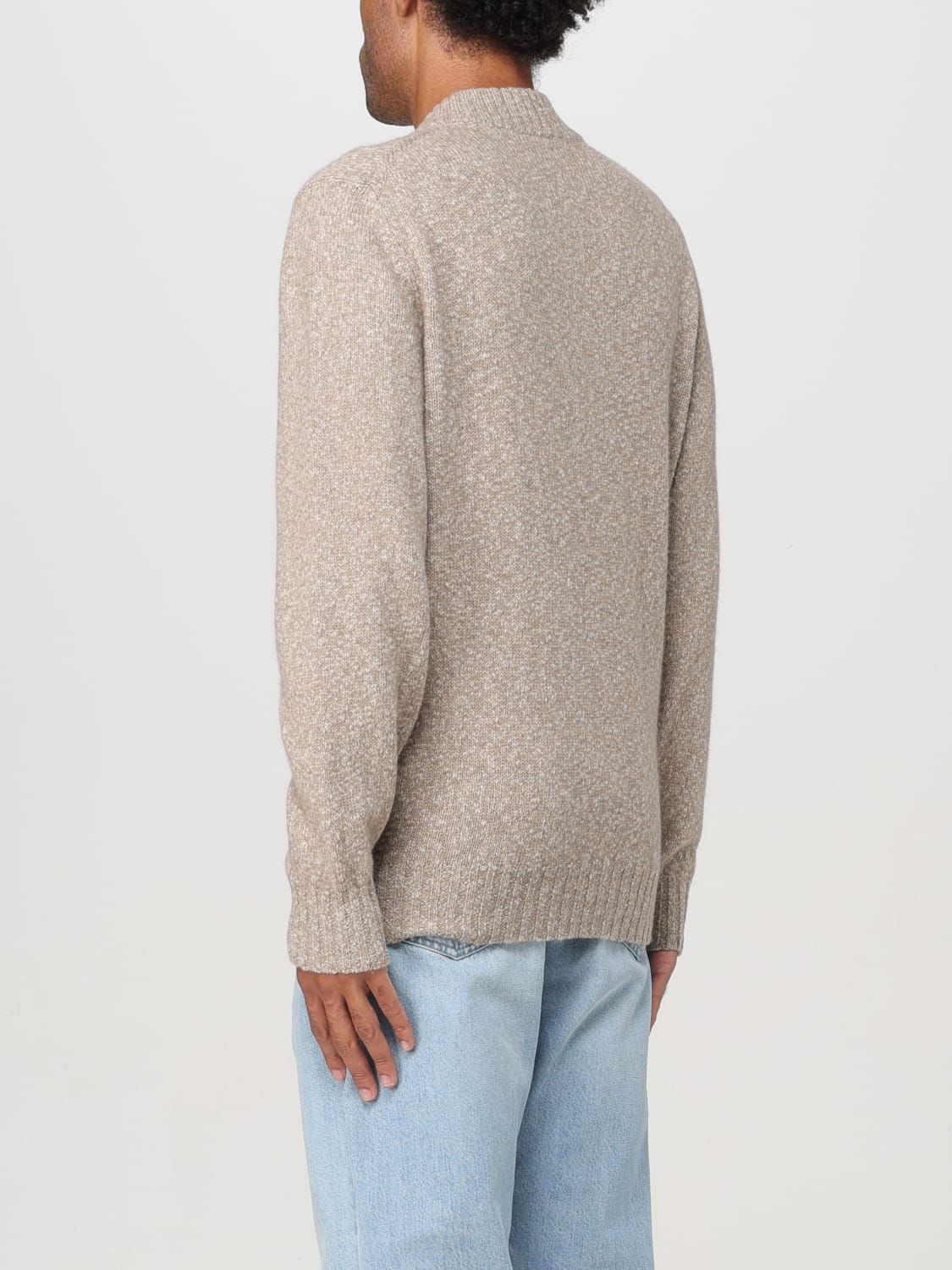 BRUNELLO CUCINELLI SWEATER: Sweater men Brunello Cucinelli, Beige - Img 3