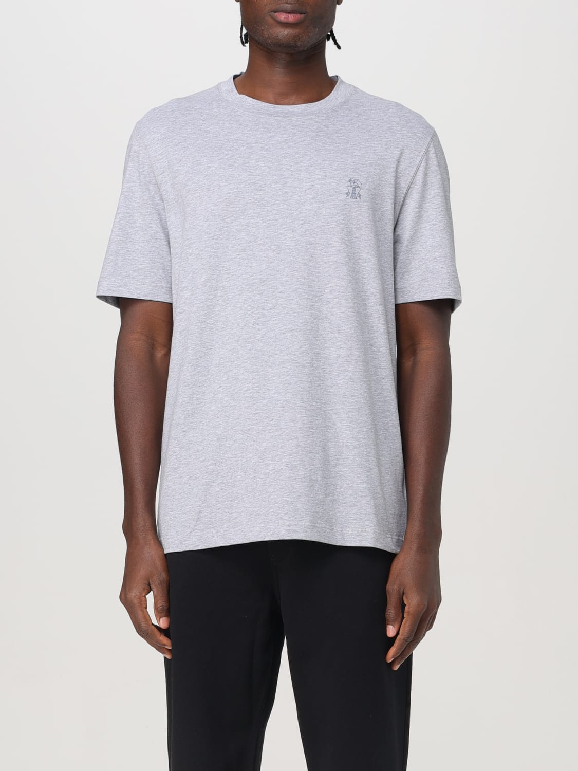 Giglio T-shirt basic Brunello Cucinelli in cotone