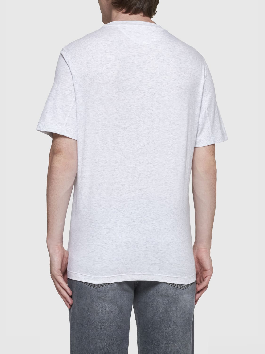 BRUNELLO CUCINELLI T-SHIRT: T-shirt men Brunello Cucinelli, Pearl - Img 2