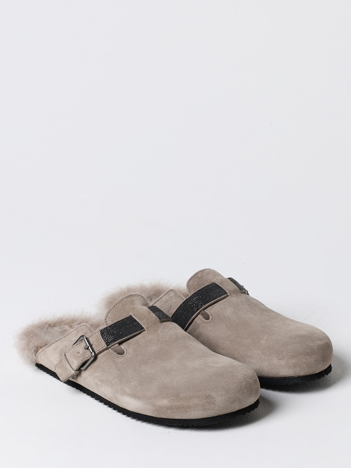 BRUNELLO CUCINELLI FLAT SHOES: Shoes woman Brunello Cucinelli, Sand - Img 2