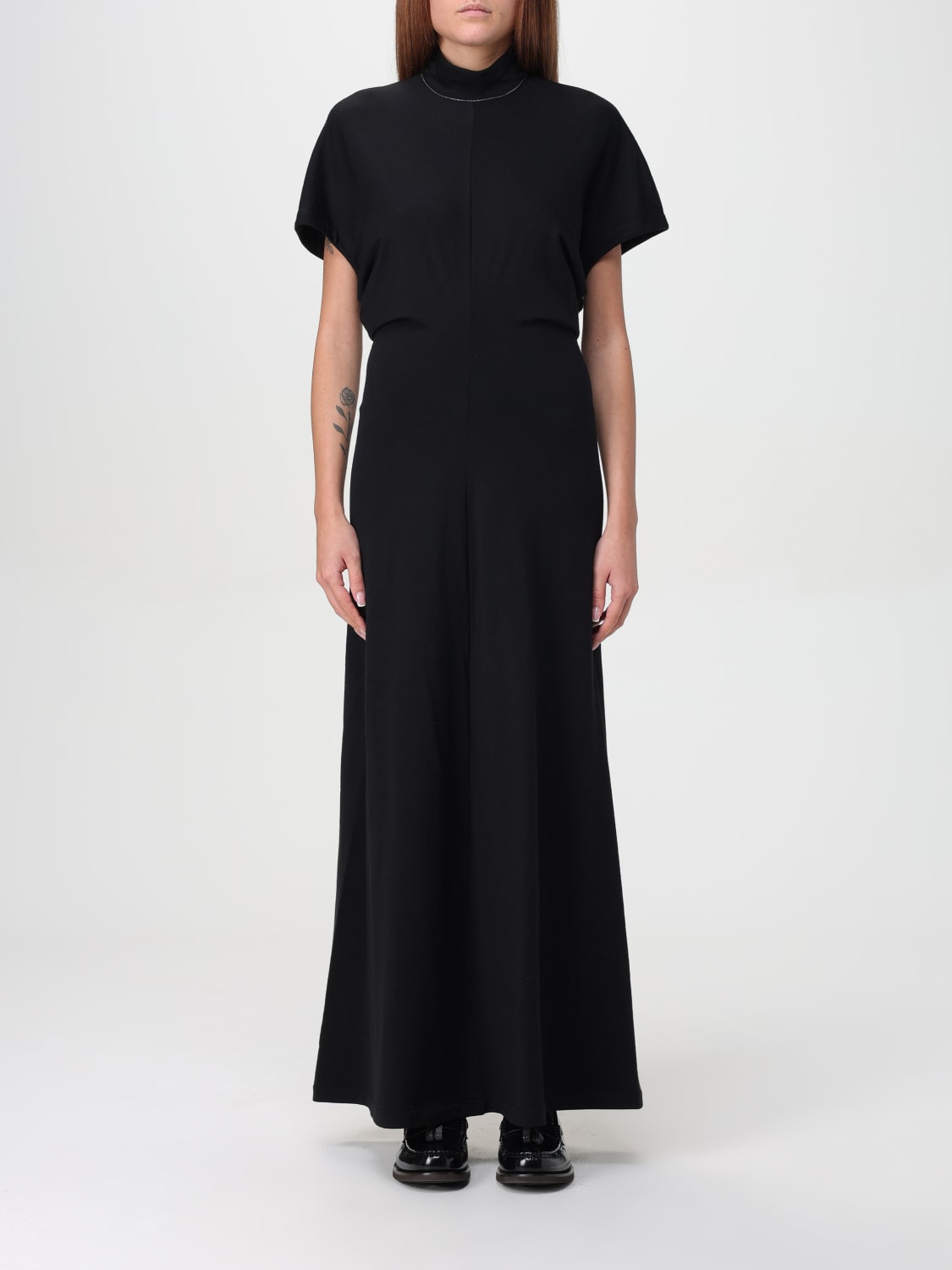 BRUNELLO CUCINELLI DRESS: Dress woman Brunello Cucinelli, Black - Img 1