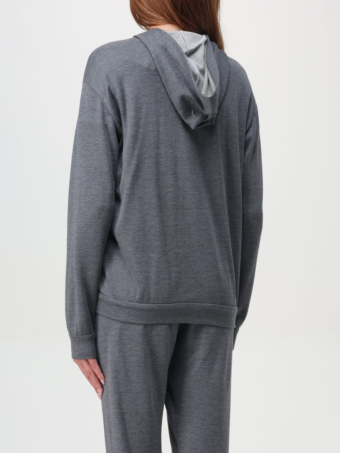 BRUNELLO CUCINELLI SWEATSHIRT: Sweatshirt woman Brunello Cucinelli, Grey 1 - Img 3