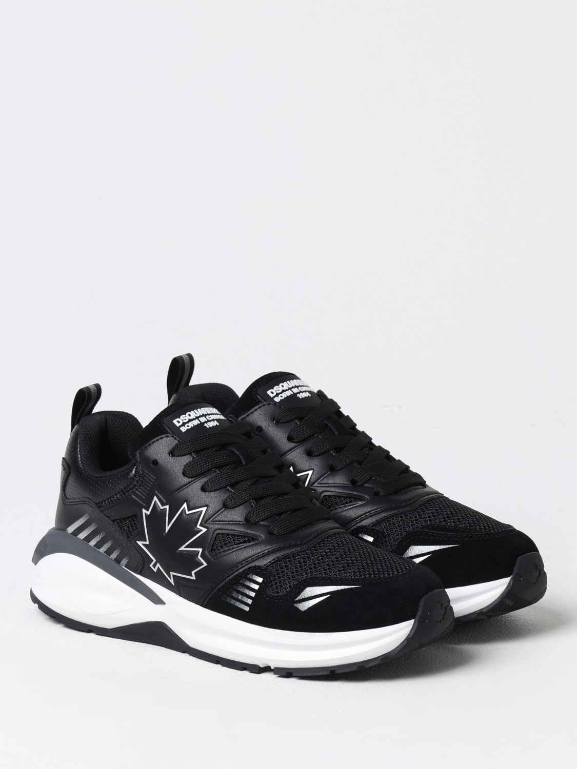 DSQUARED2 SNEAKERS: Sneakers men Dsquared2, Black - Img 2