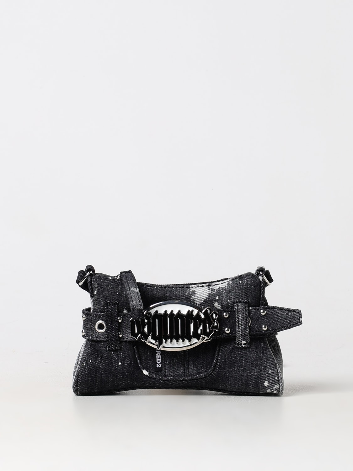 DSQUARED2 MINI BAG: Shoulder bag woman Dsquared2, Black - Img 1