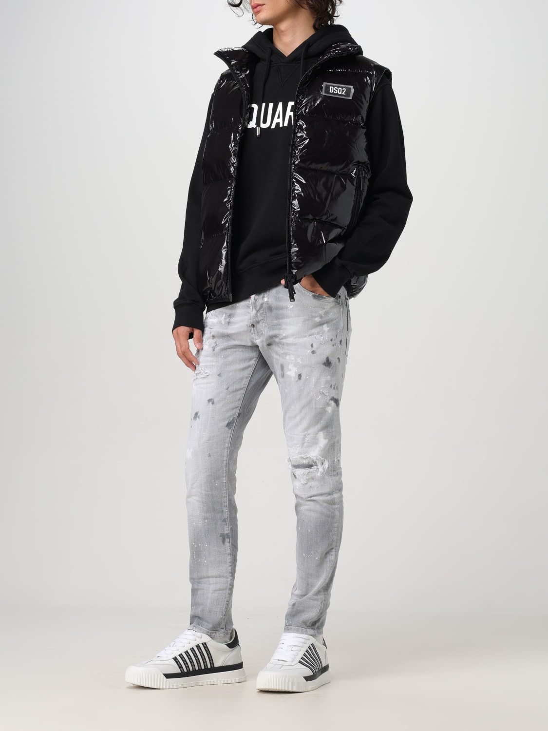 DSQUARED2 VESTE: Veste homme Dsquared2, Noir - Img 2