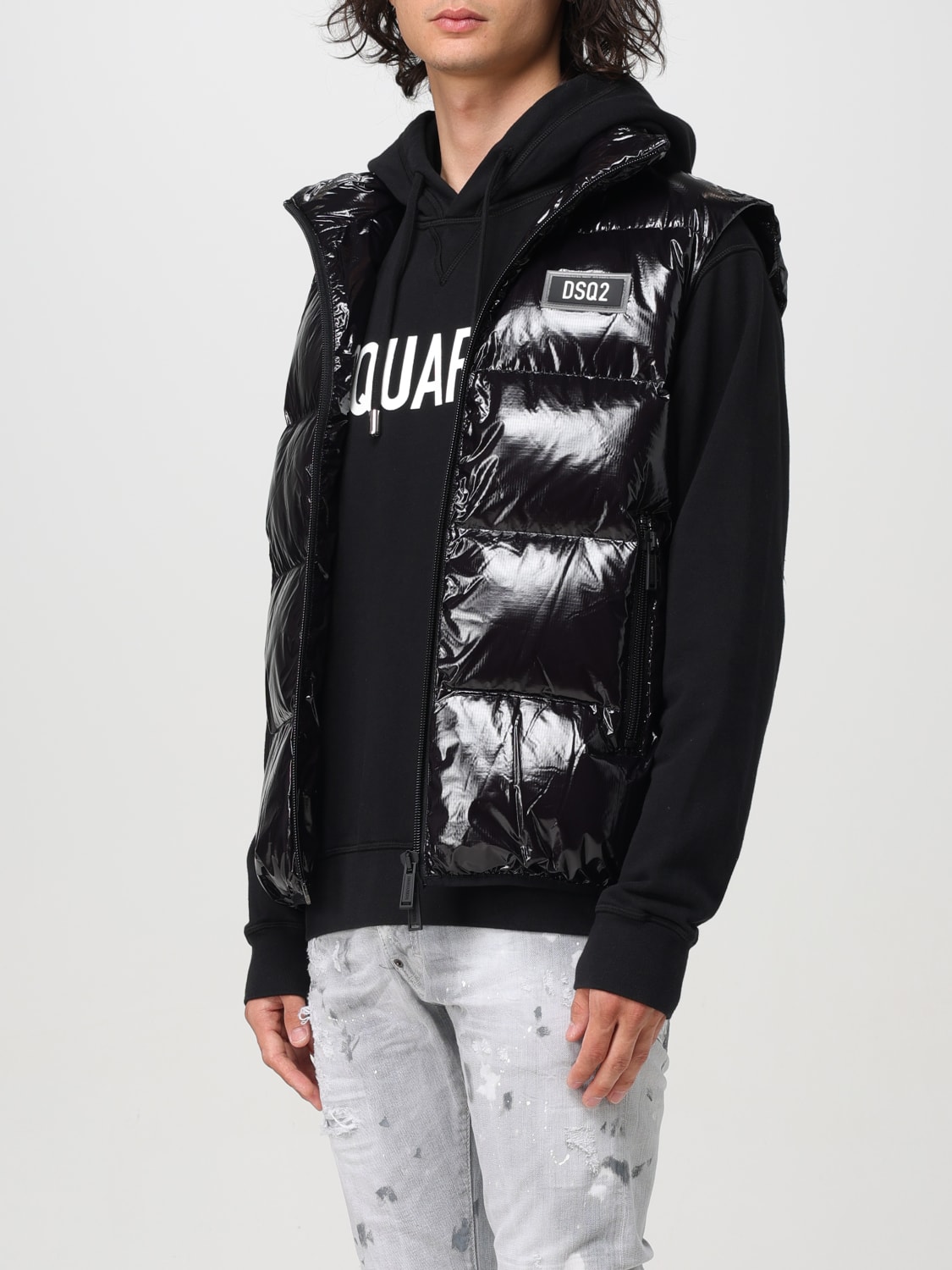 DSQUARED2 JACKET: Jacket men Dsquared2, Black - Img 4