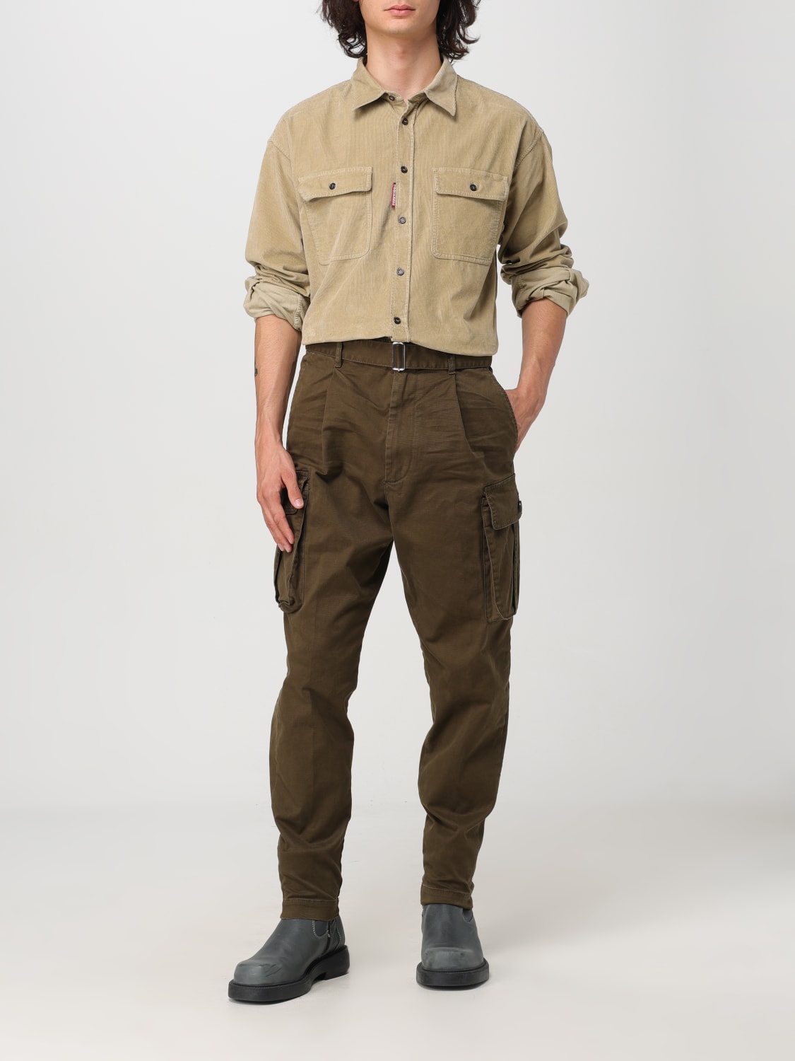 DSQUARED2 HEMD: Hemd herren Dsquared2, Sand - Img 2