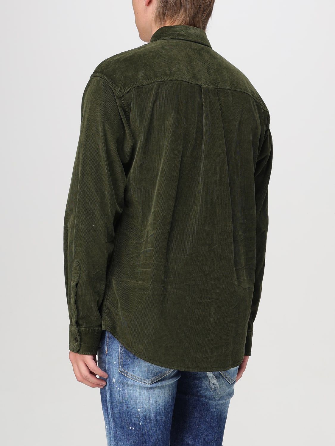 DSQUARED2 SHIRT: Shirt men Dsquared2, Military - Img 2