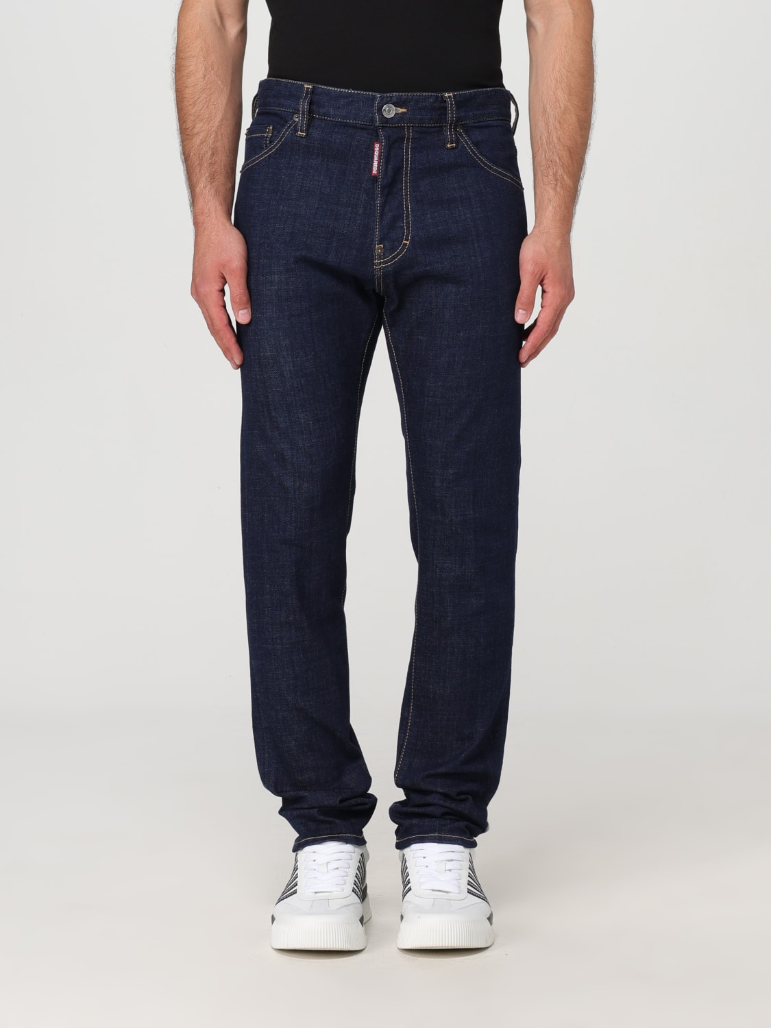 DSQUARED2 JEANS: Jeans homme Dsquared2, Bleu - Img 1