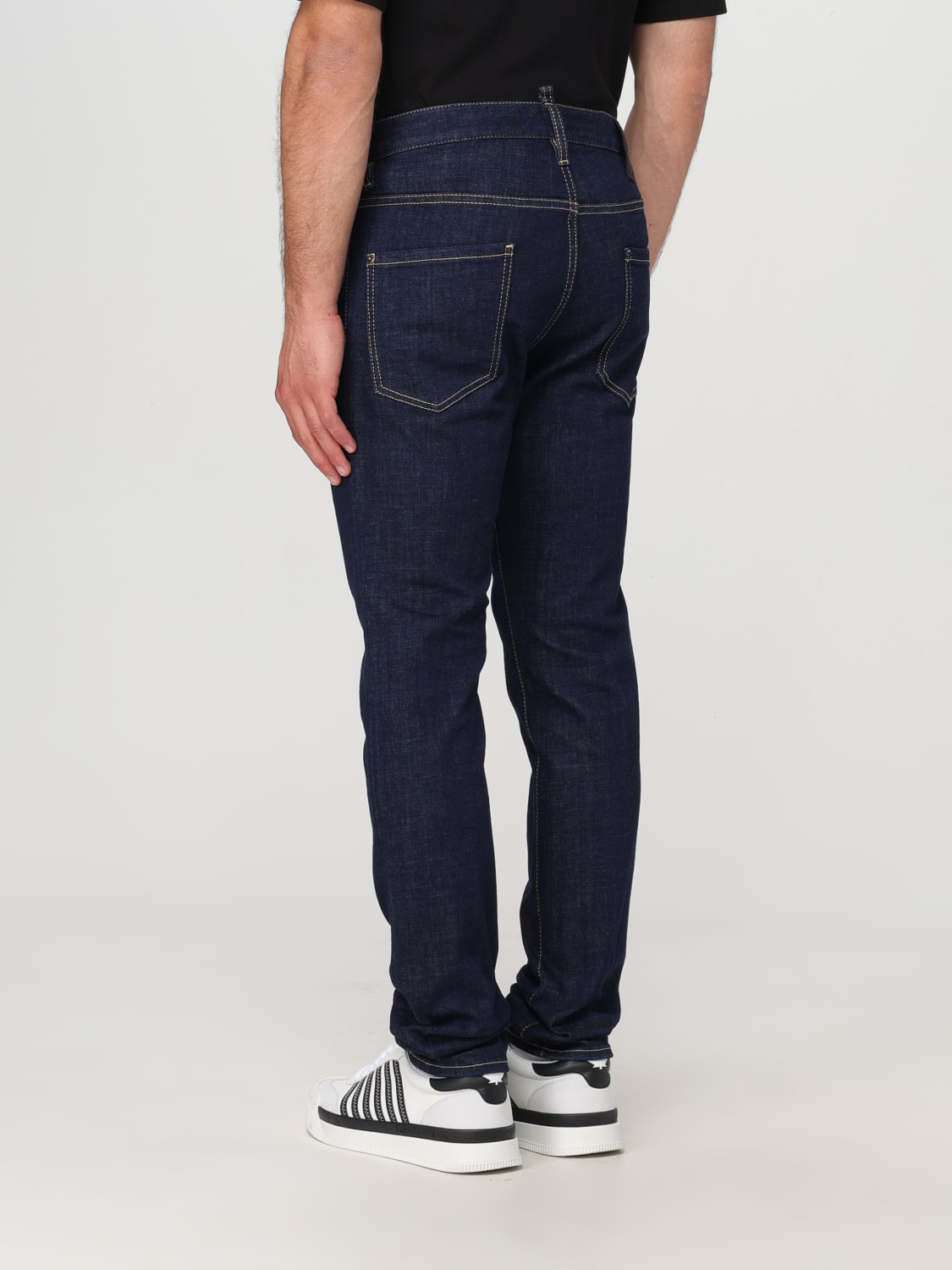 DSQUARED2 JEANS: Jeans homme Dsquared2, Bleu - Img 2