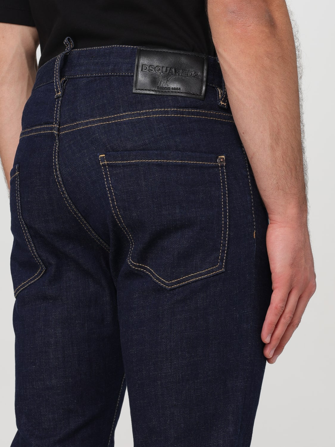 DSQUARED2 JEANS: Jeans homme Dsquared2, Bleu - Img 3