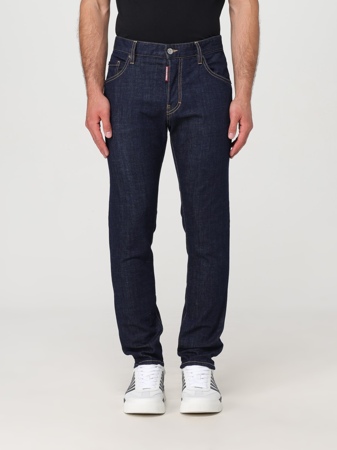 DSQUARED2 JEANS: Jeans men Dsquared2, Blue - Img 1