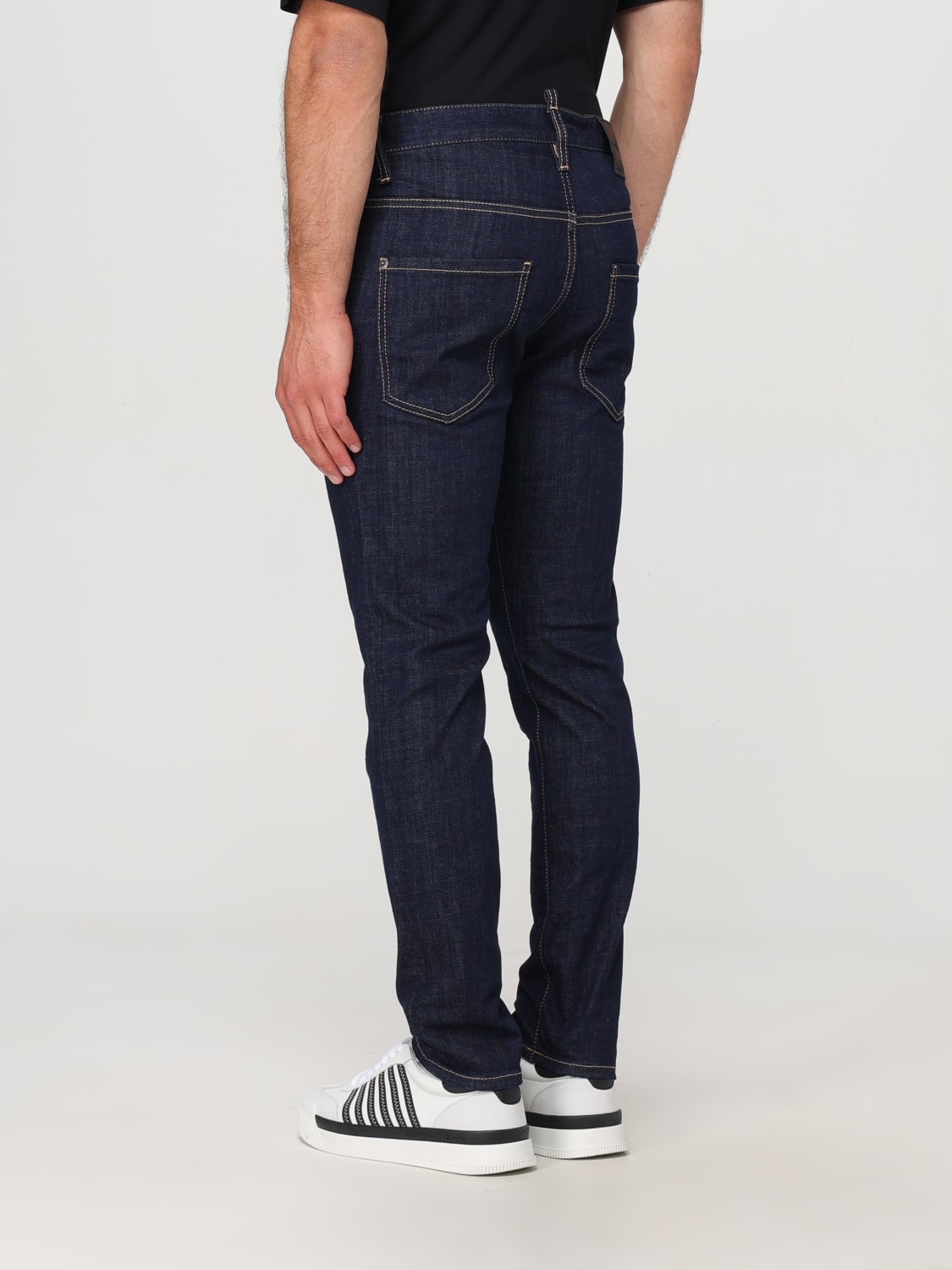 DSQUARED2 JEANS: Jeans men Dsquared2, Blue - Img 2