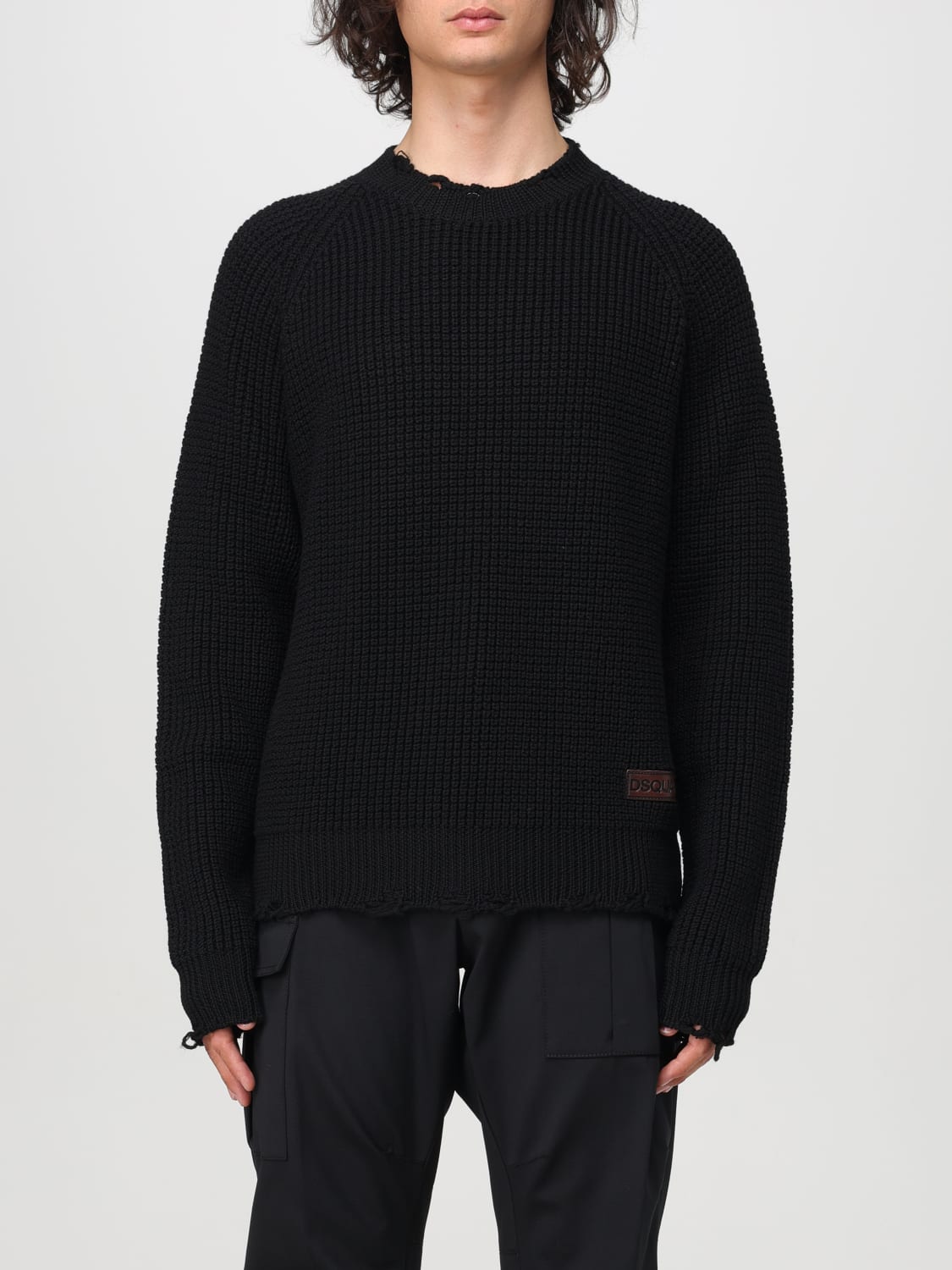 DSQUARED2 PULL: Pull homme Dsquared2, Noir - Img 1