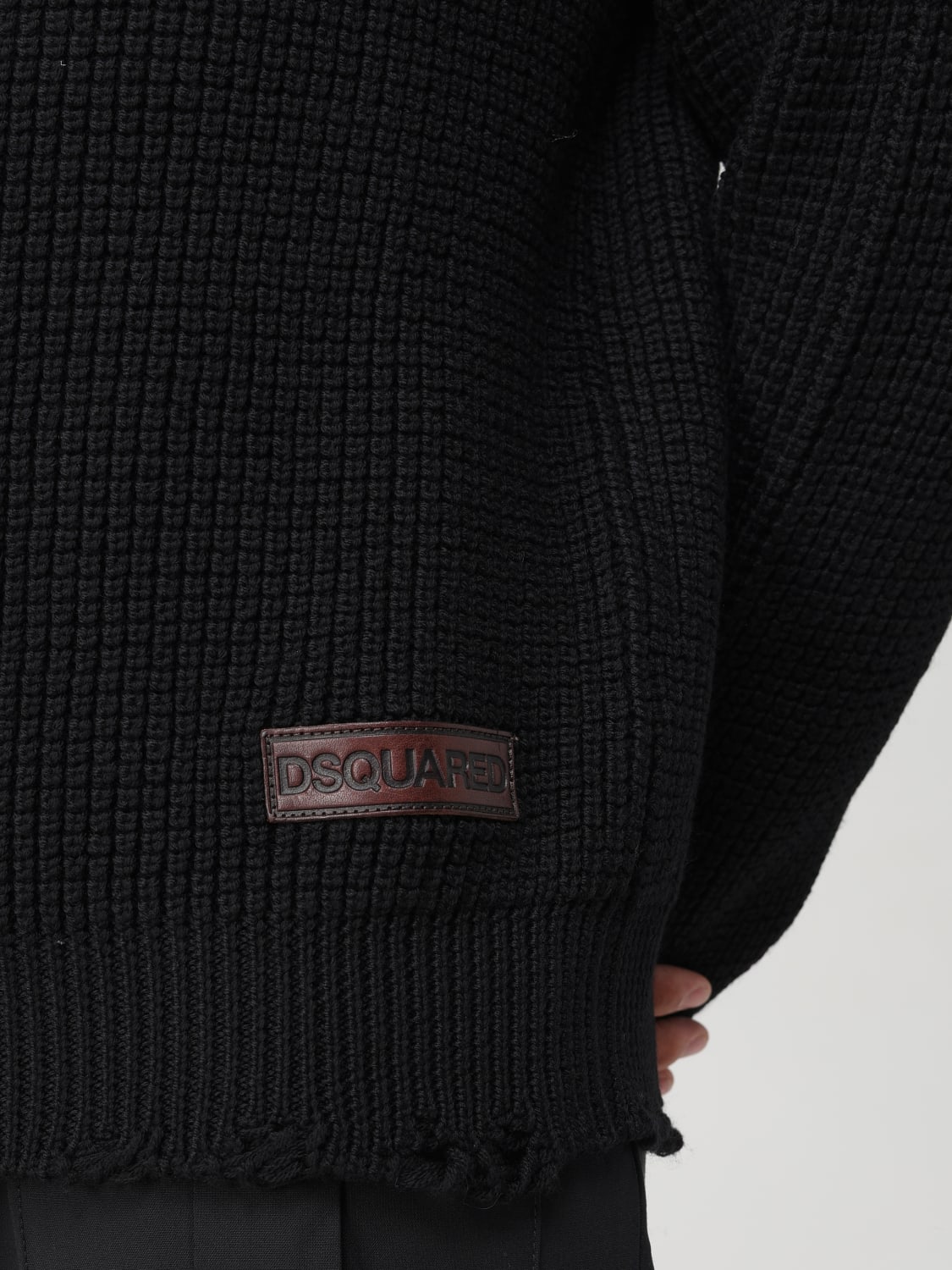 DSQUARED2 SWEATER: Sweater men Dsquared2, Black - Img 3