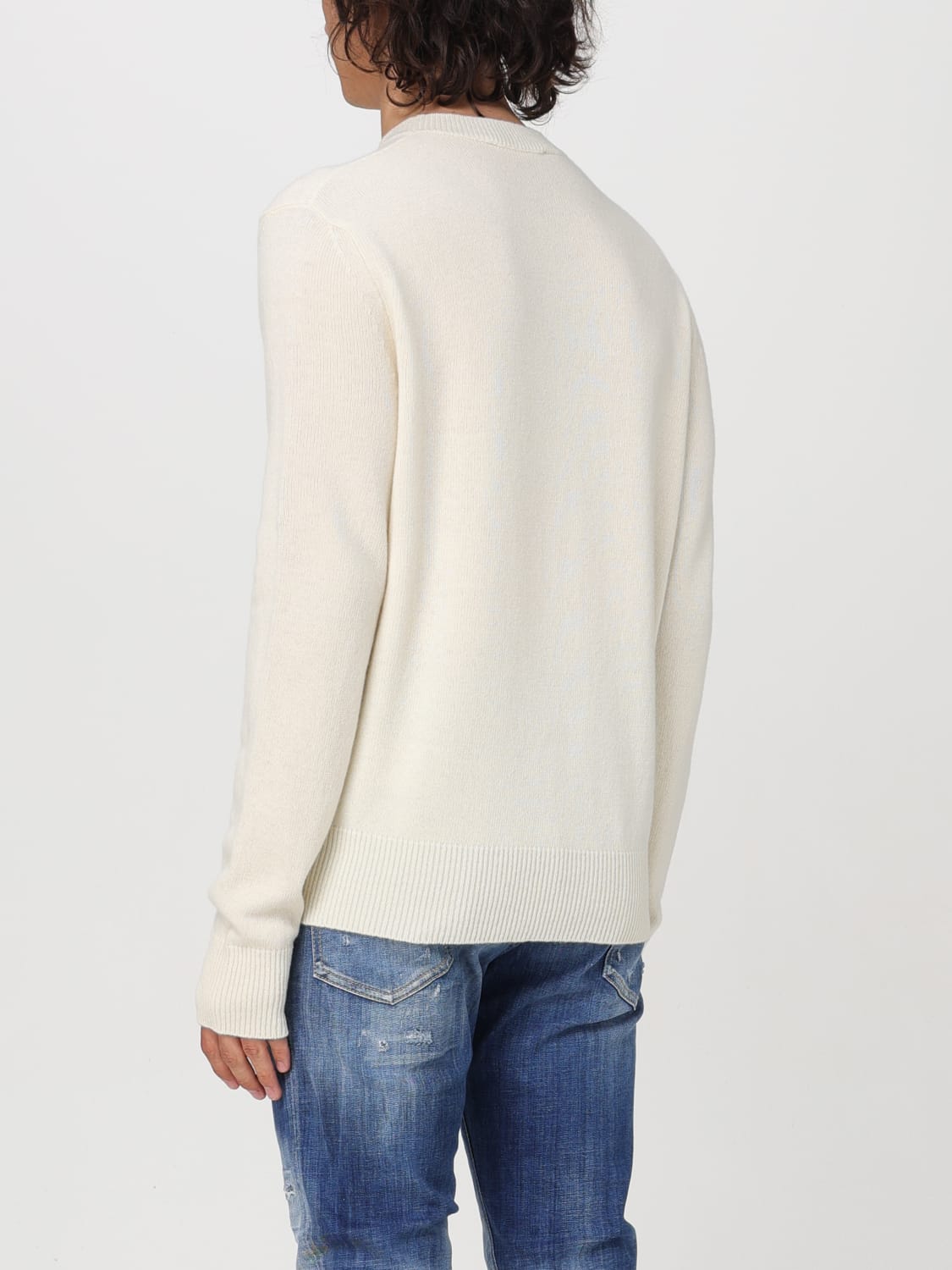 DSQUARED2 PULLOVER: Pullover herren Dsquared2, Weiß - Img 2