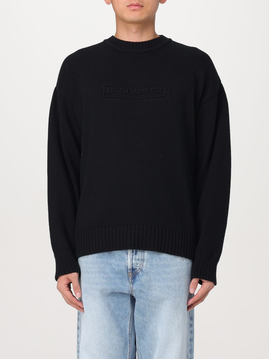 DSQUARED2 SWEATER: Sweater men Dsquared2, Black - Img 1