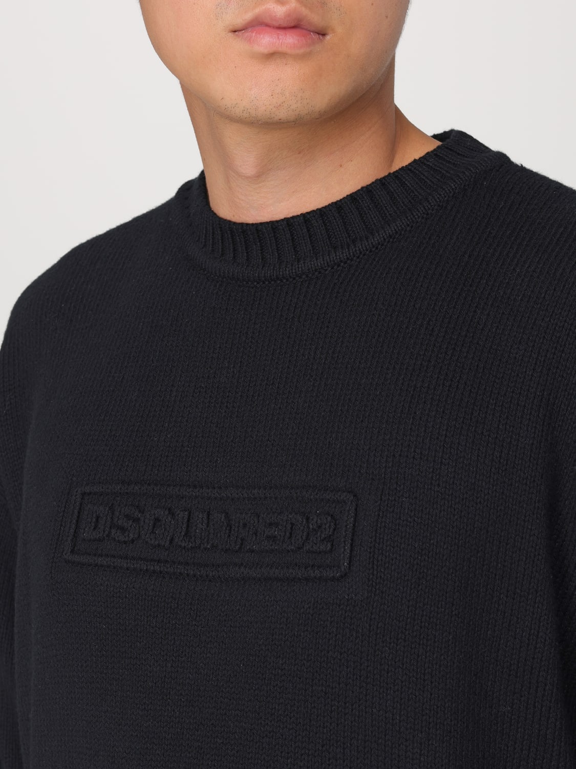 DSQUARED2 SWEATER: Sweater men Dsquared2, Black - Img 3