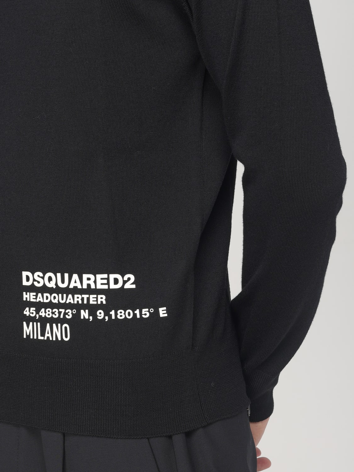 DSQUARED2 PULL: Pull homme Dsquared2, Noir - Img 4