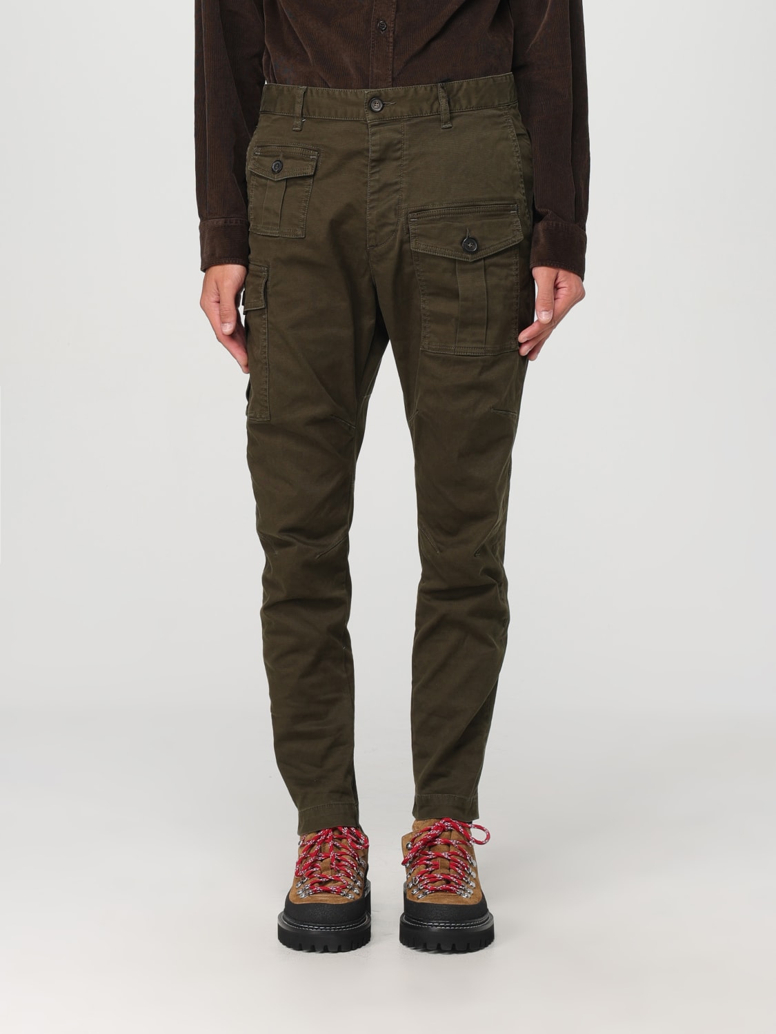 DSQUARED2 PANTS: Pants men Dsquared2, Military - Img 1