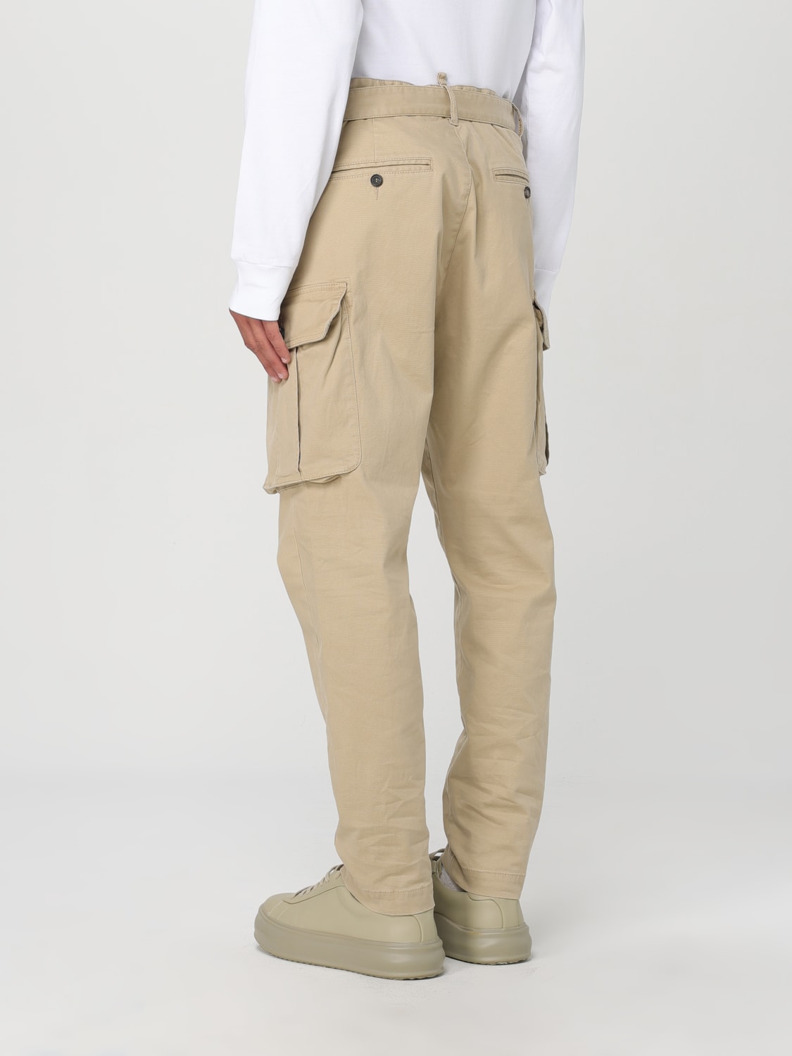 DSQUARED2 PANTS: Pants men Dsquared2, Beige - Img 3