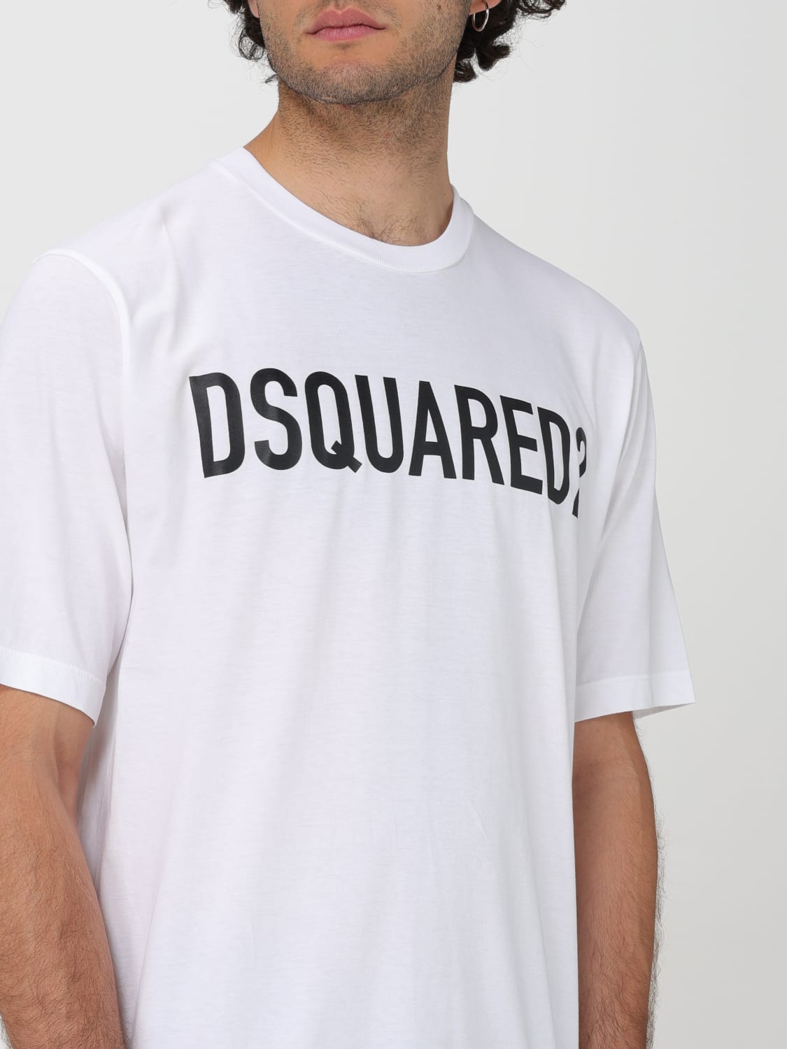 DSQUARED2 T-SHIRT: T-shirt men Dsquared2, White - Img 3