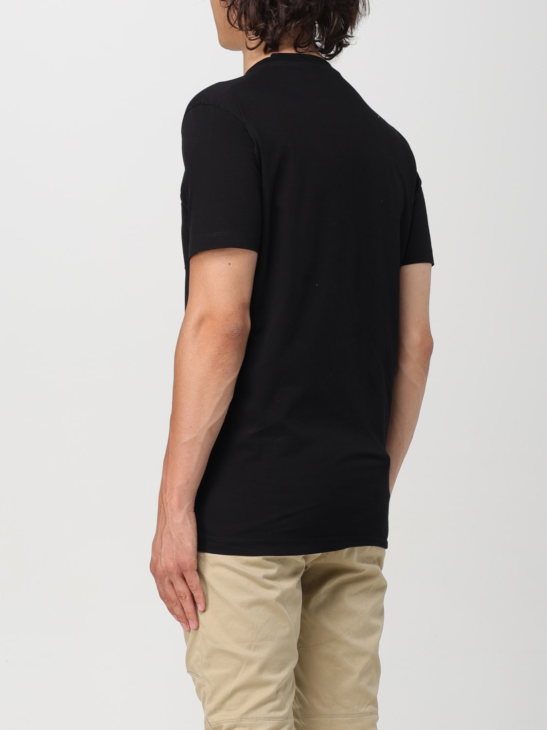 DSQUARED2 T-SHIRT: T-shirt men Dsquared2, Black - Img 3