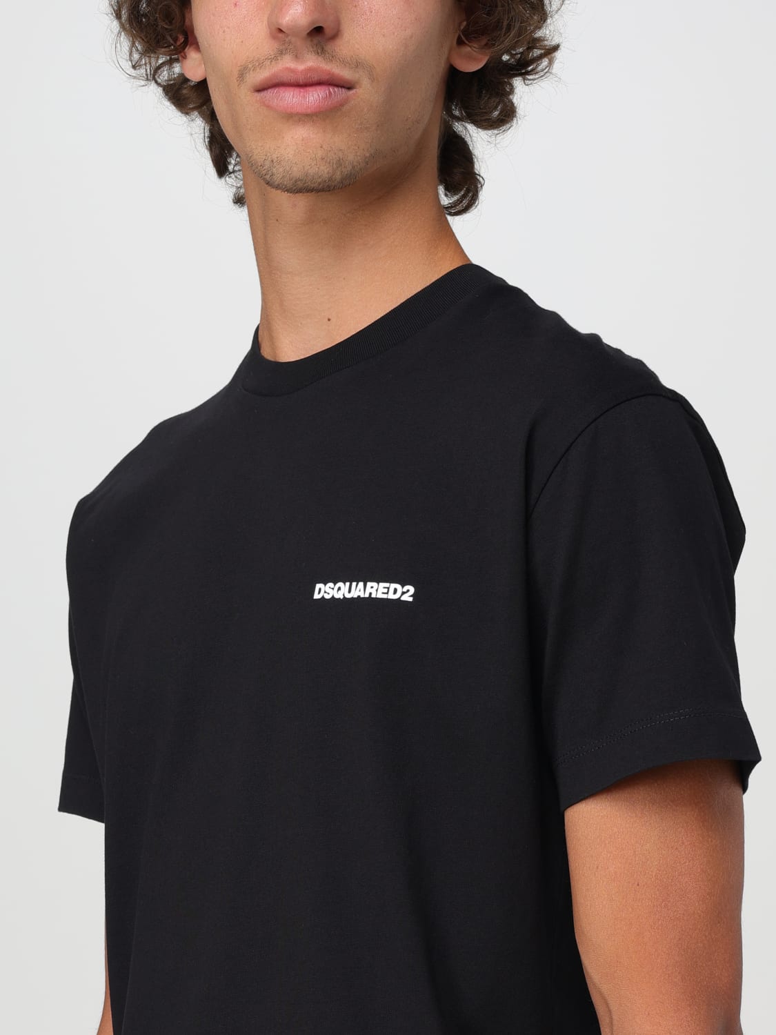 DSQUARED2 T-SHIRT: T-shirt men Dsquared2, Black - Img 3