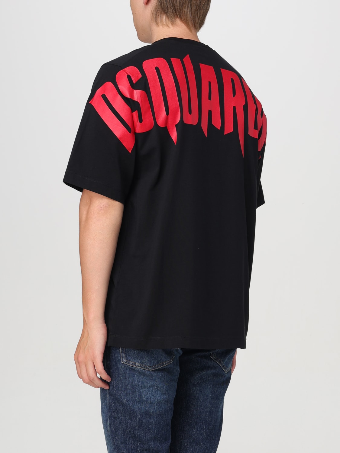 DSQUARED2 티셔츠: 티셔츠 남성 Dsquared2, 블랙 - Img 2