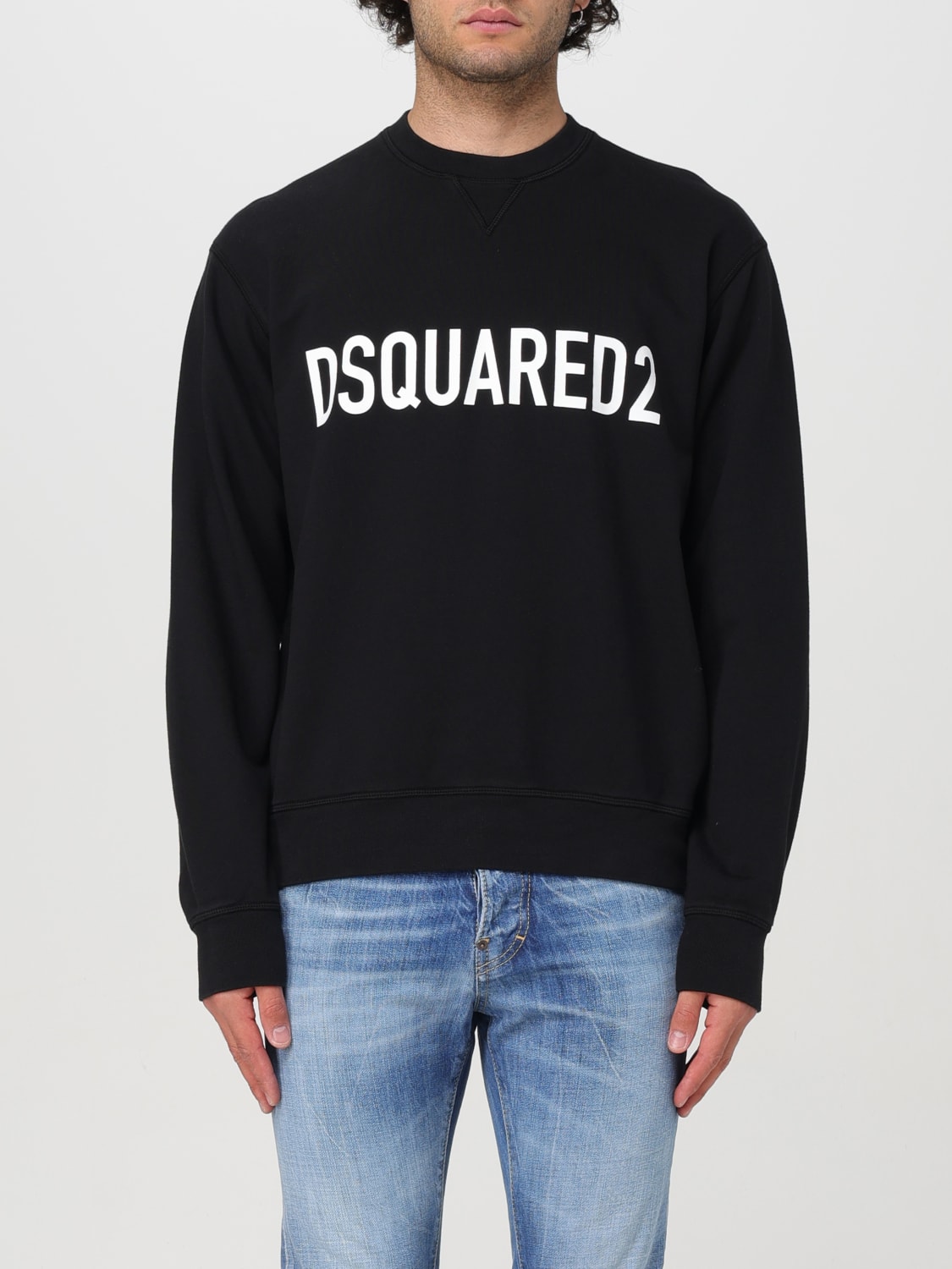 DSQUARED2 SWEATSHIRT: Sweatshirt men Dsquared2, Black - Img 1