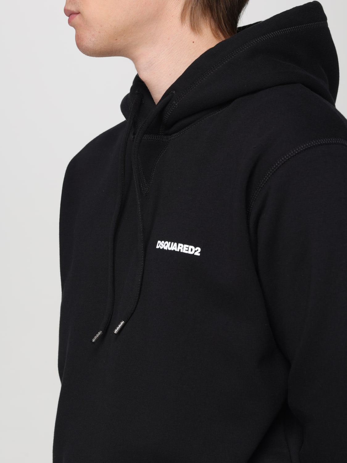 DSQUARED2 SWEATSHIRT: Sweatshirt men Dsquared2, Black - Img 4