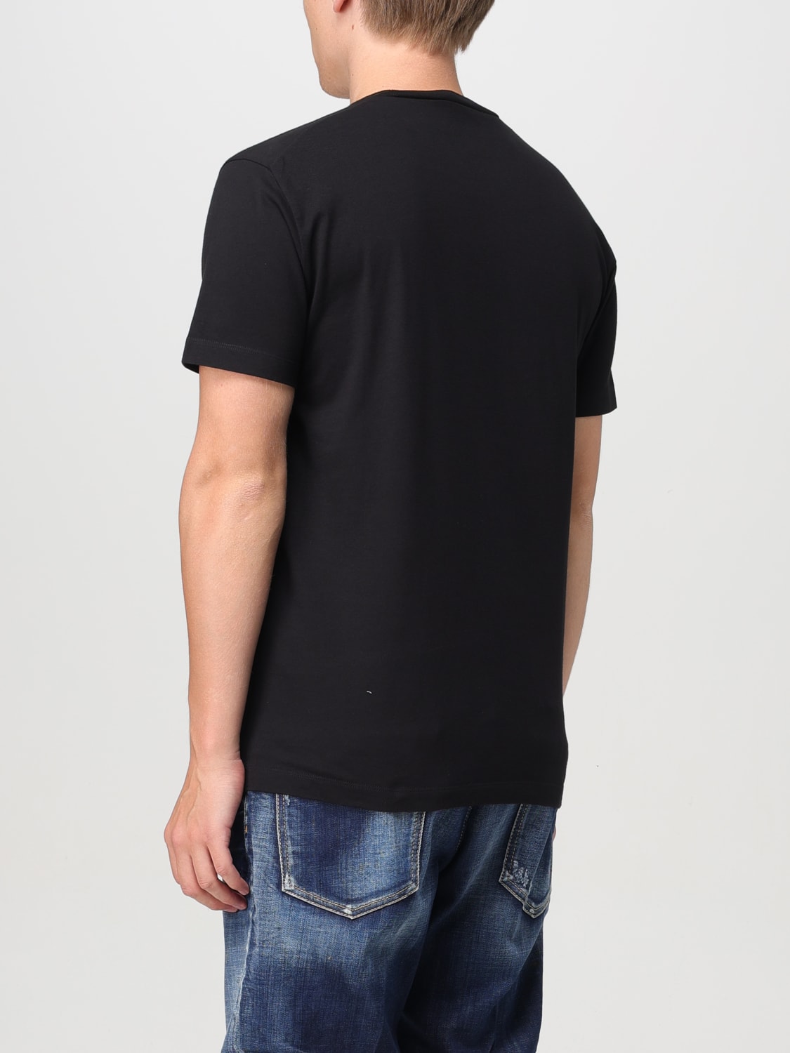 DSQUARED2 T-SHIRT: T-shirt men Dsquared2, Black - Img 2