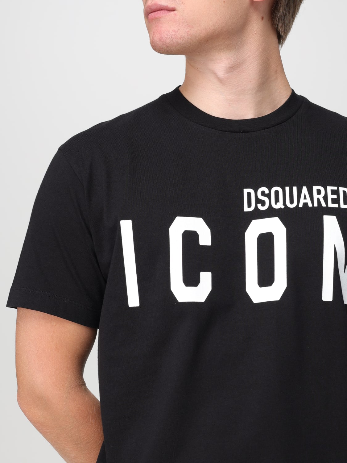 DSQUARED2 T-SHIRT: T-shirt men Dsquared2, Black - Img 3